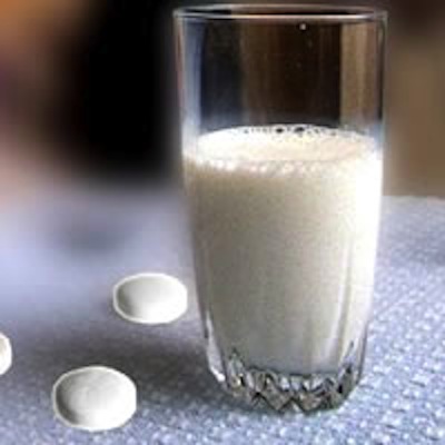 aspirina leche